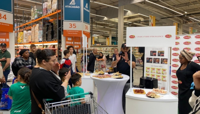El Benna x Atacadao : Une inauguration chez la franchise Carrefour